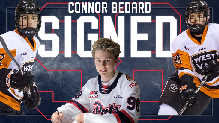 Коннор Бедард – первый 15-ти летний игрок в WHL